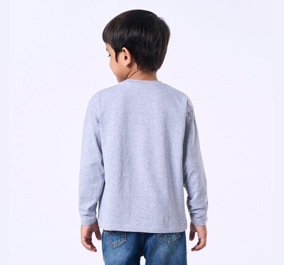 Ed-a-Mamma Kids Boys T-Shirt Grey