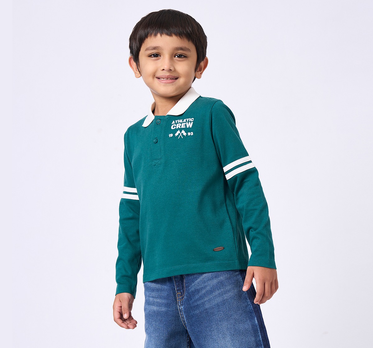 Ed-a-Mamma Kids Boys T-Shirt Green
