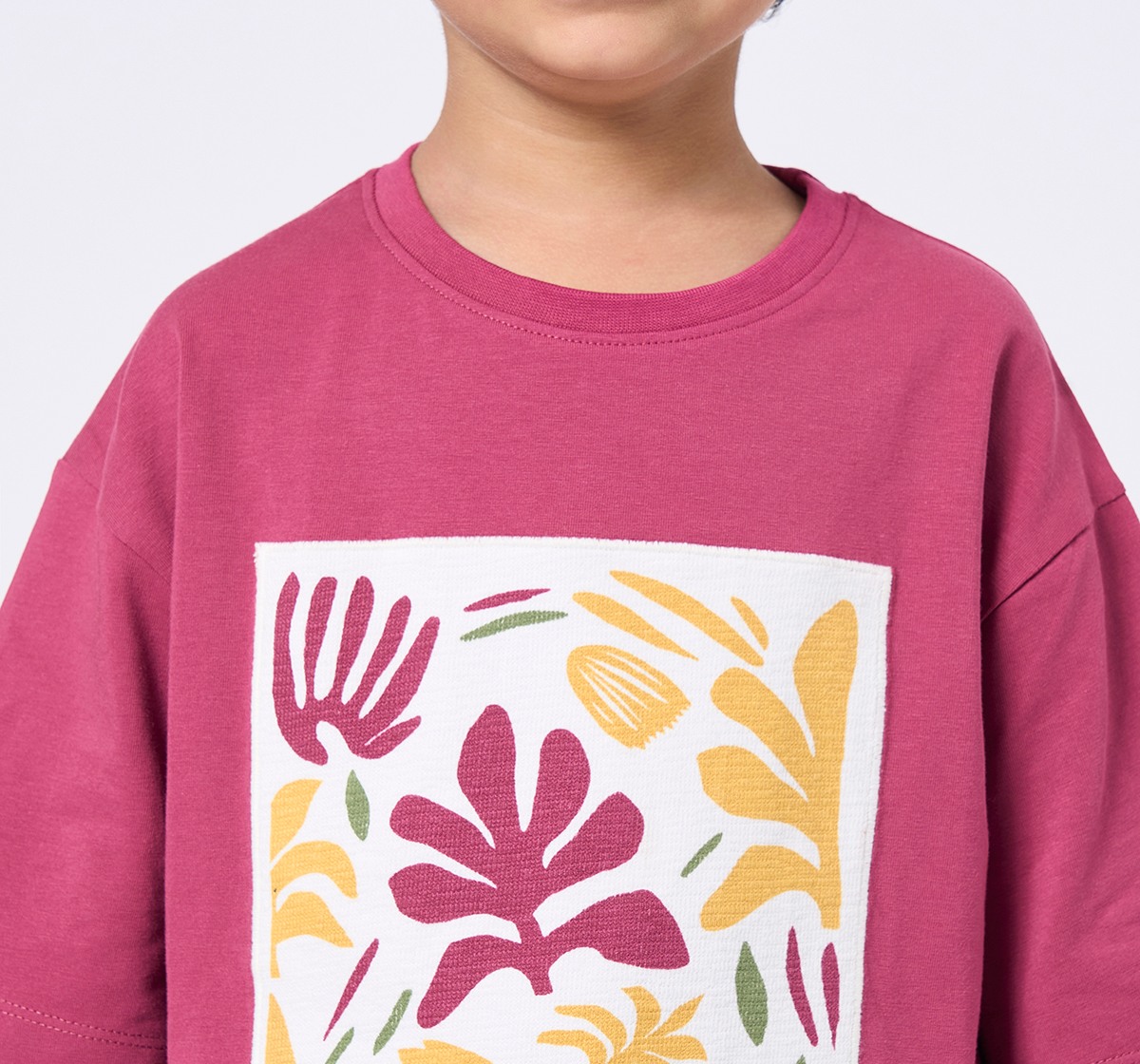 Ed-a-Mamma Kids Boys T-Shirt Magenta