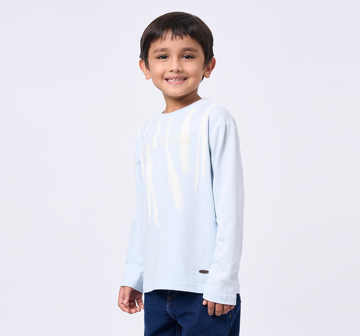 Ed-a-Mamma Kids Boys T-Shirt Sky Blue