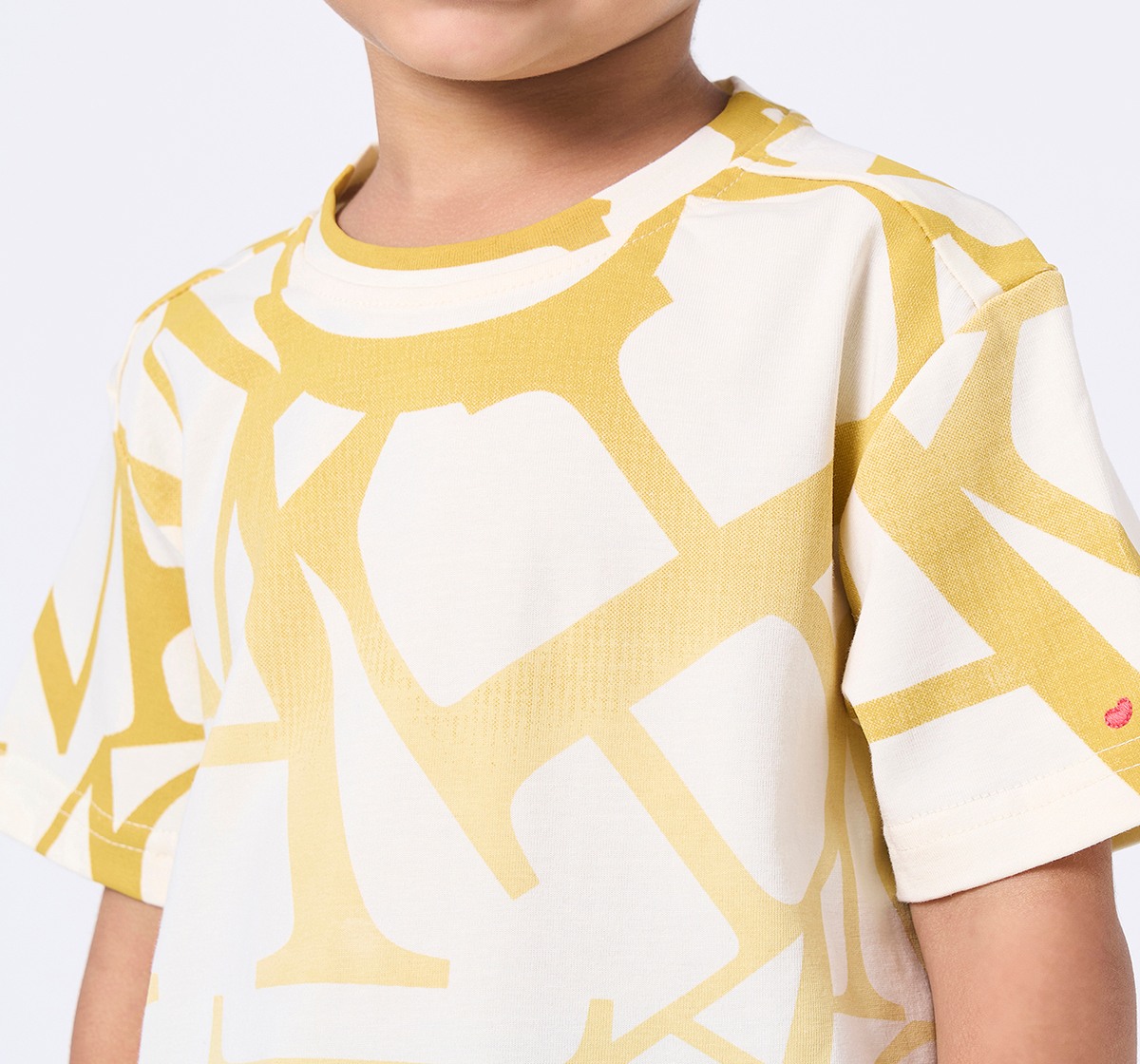 Ed-a-Mamma Kids Boys T-Shirt Yellow