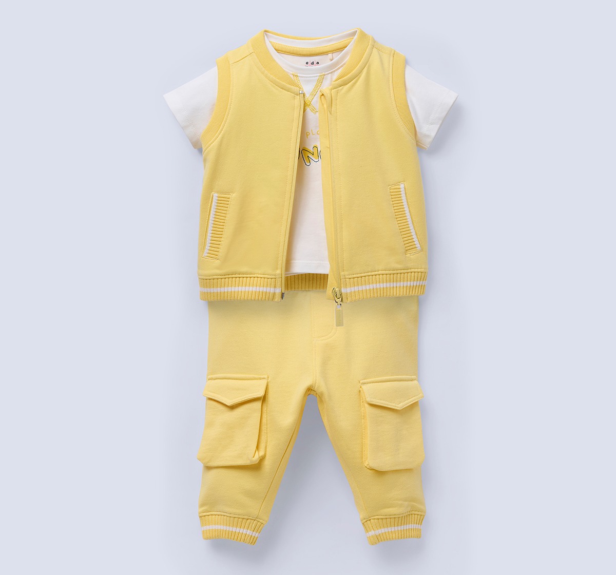Ed-a-Mamma Infant Boys Set Yellow