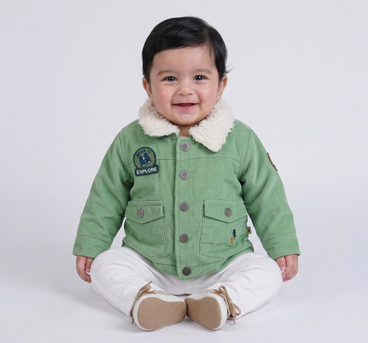 Ed-a-Mamma Infant Boys Heavy Winterwear Olive