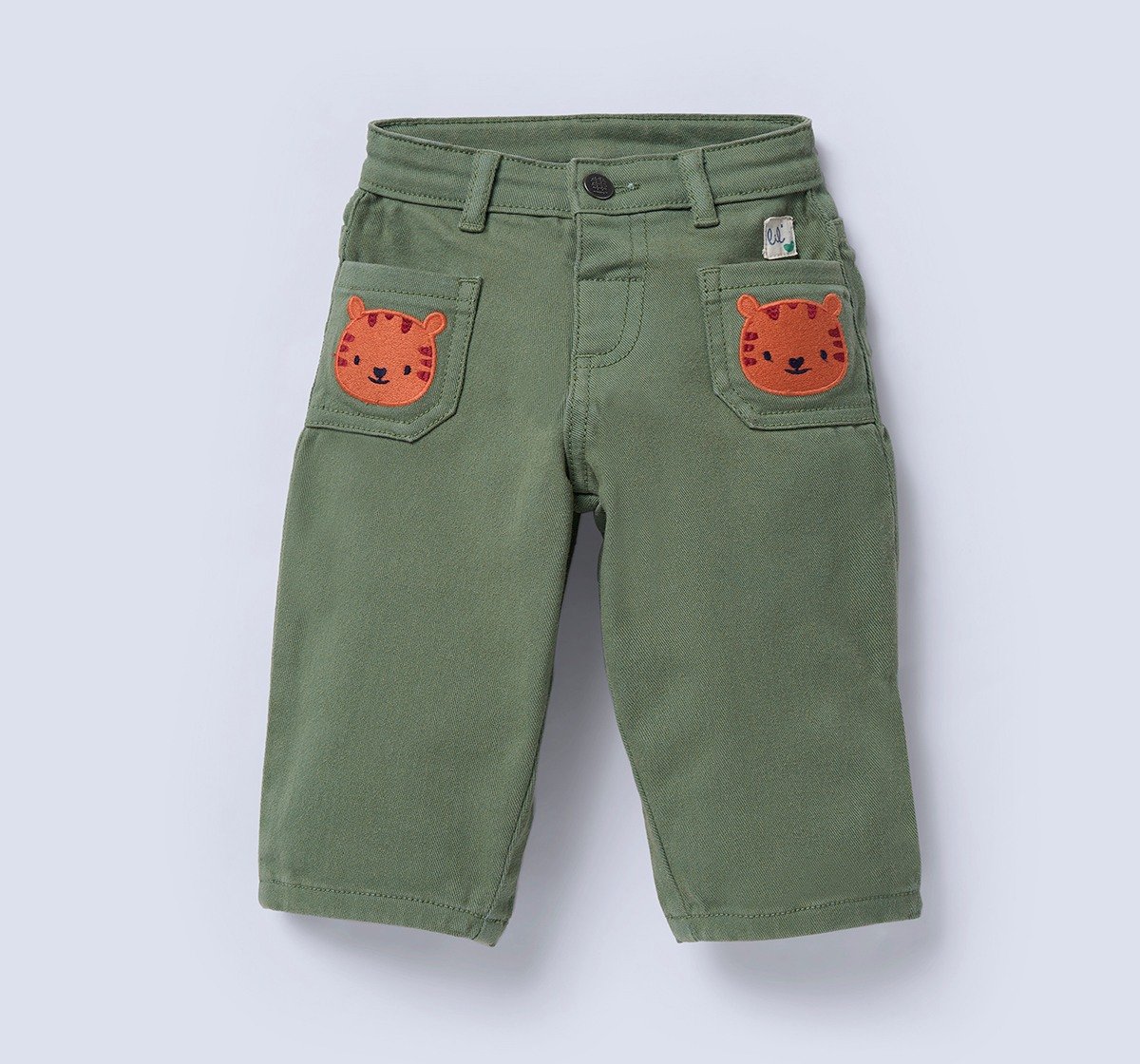 Ed-a-Mamma Infant Boys Jeans Olive