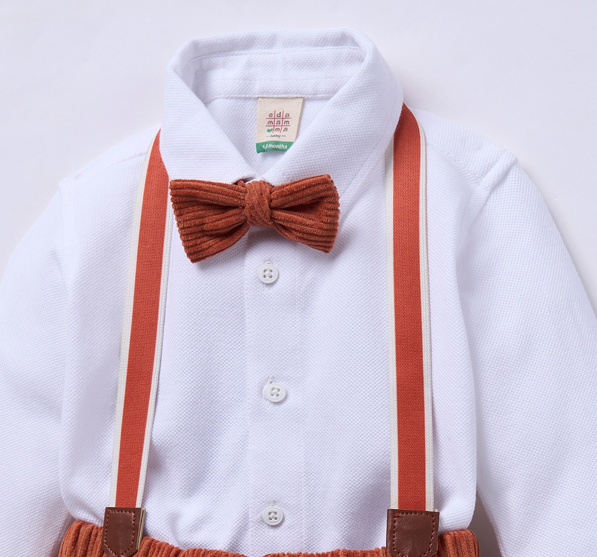 Ed-a-Mamma Infant Boys Partywear Green & White