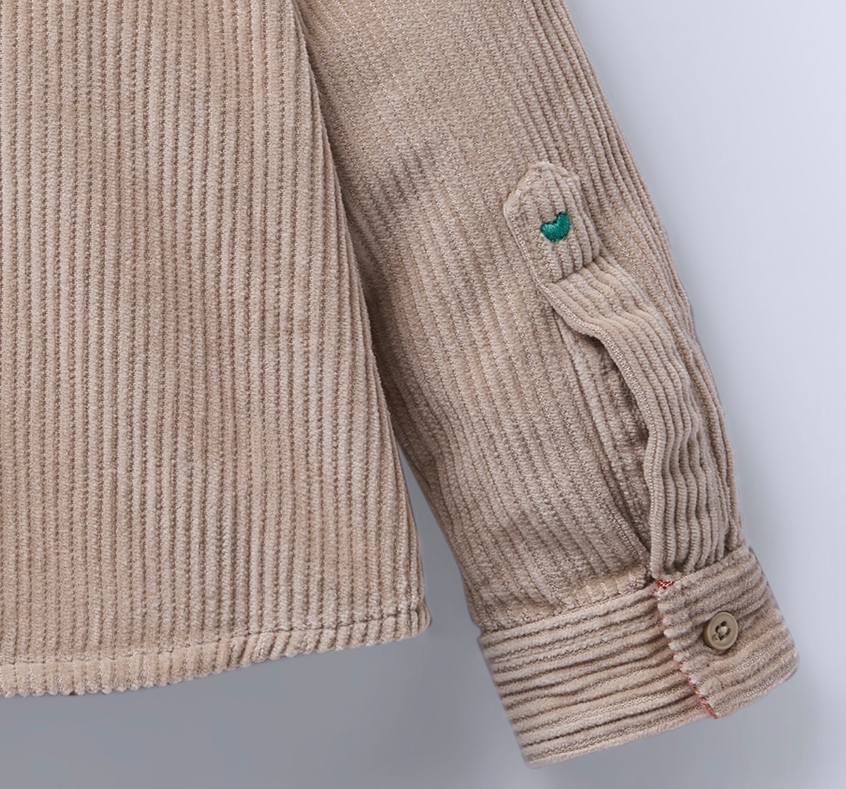 Ed-a-Mamma Infant Boys Shirt Beige