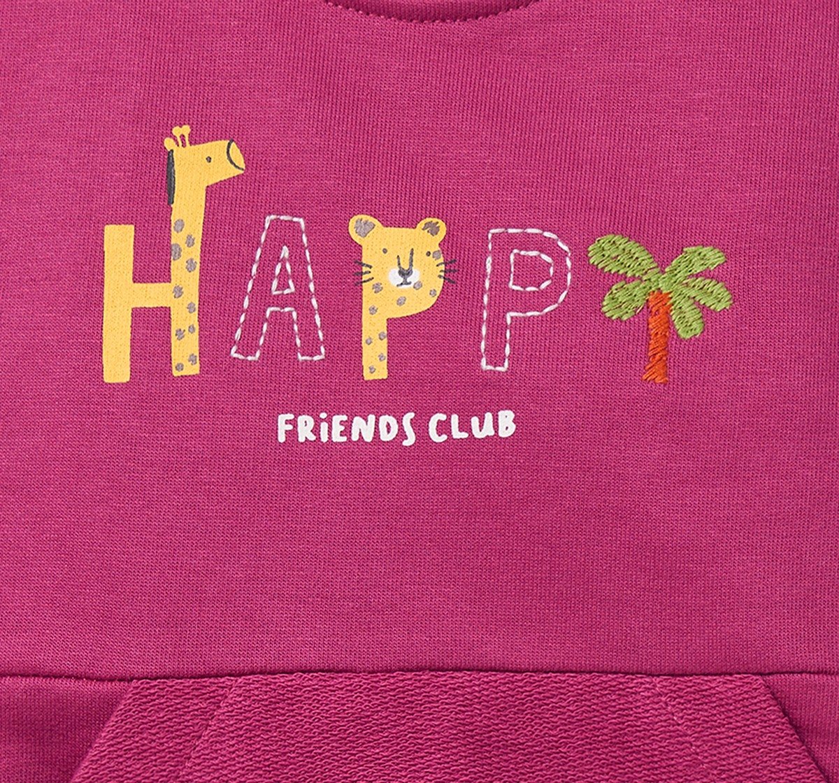 Ed-a-Mamma Infant Boys Sweatshirt Magenta