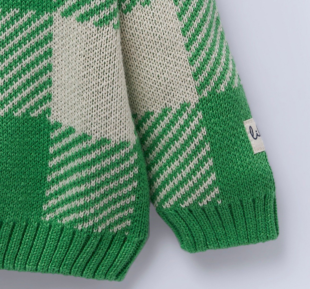 Ed-a-Mamma Infant Boys Sweater Green