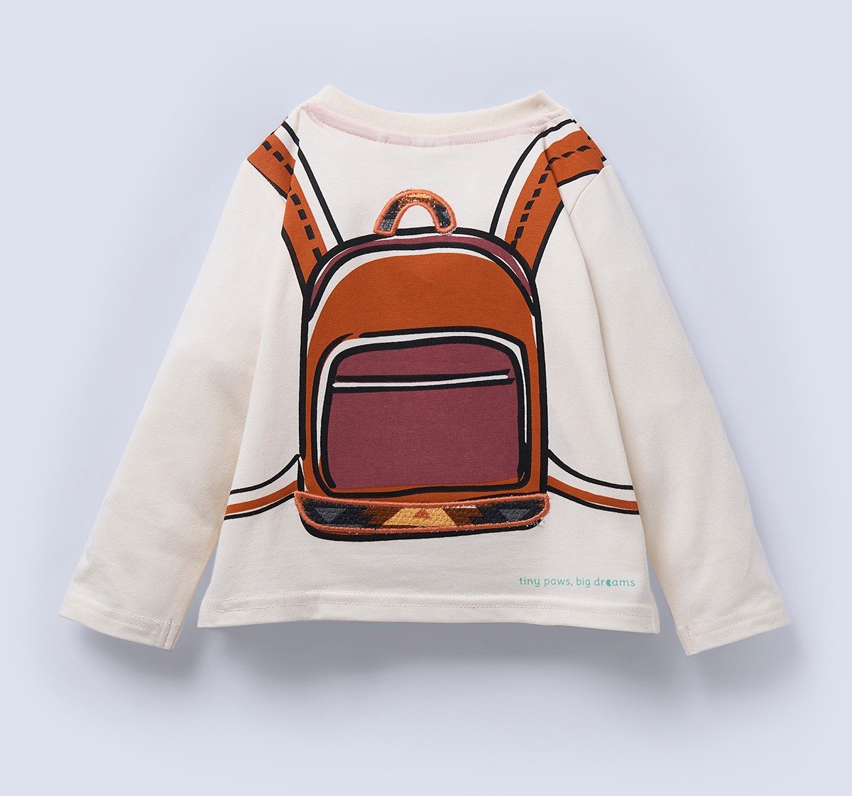 Ed-a-Mamma Infant Boys T-Shirt Off White