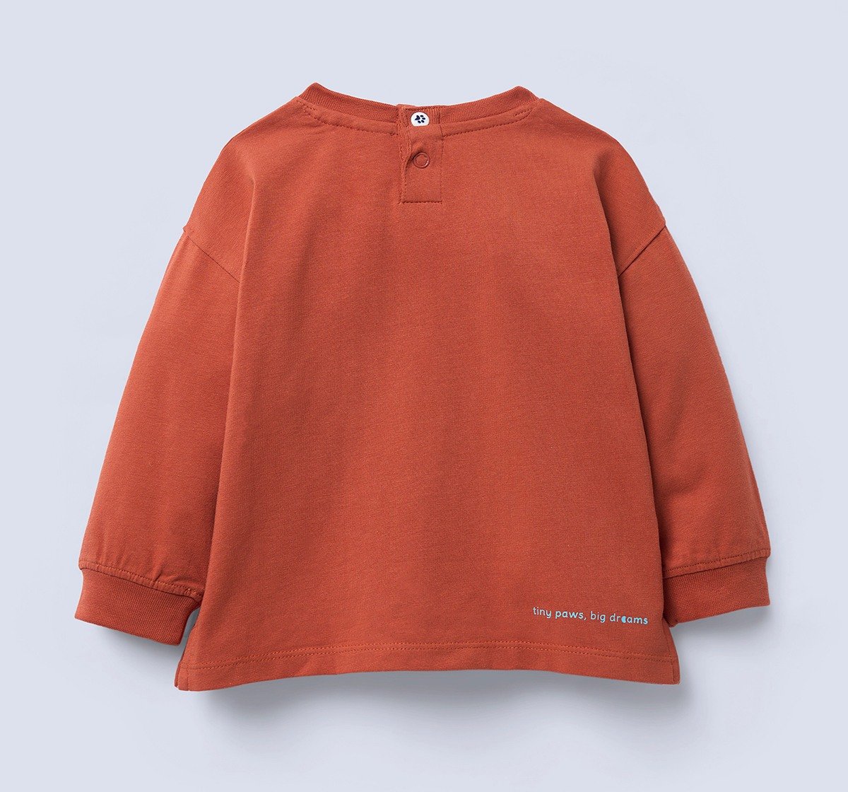 Ed-a-Mamma Infant Boys T-Shirt Brown