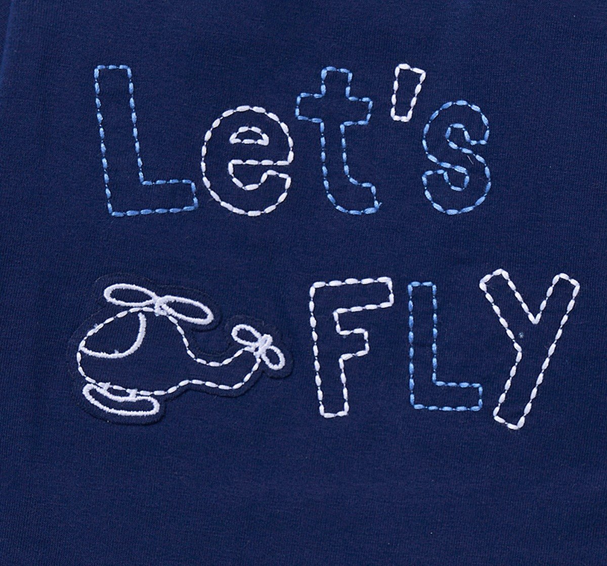 Ed-a-Mamma Infant Boys T-Shirt Blue