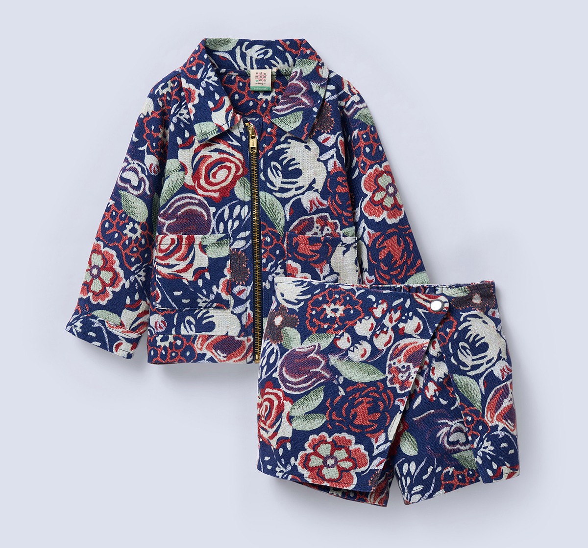 Ed-a-Mamma Infant Girls Set Multicolor