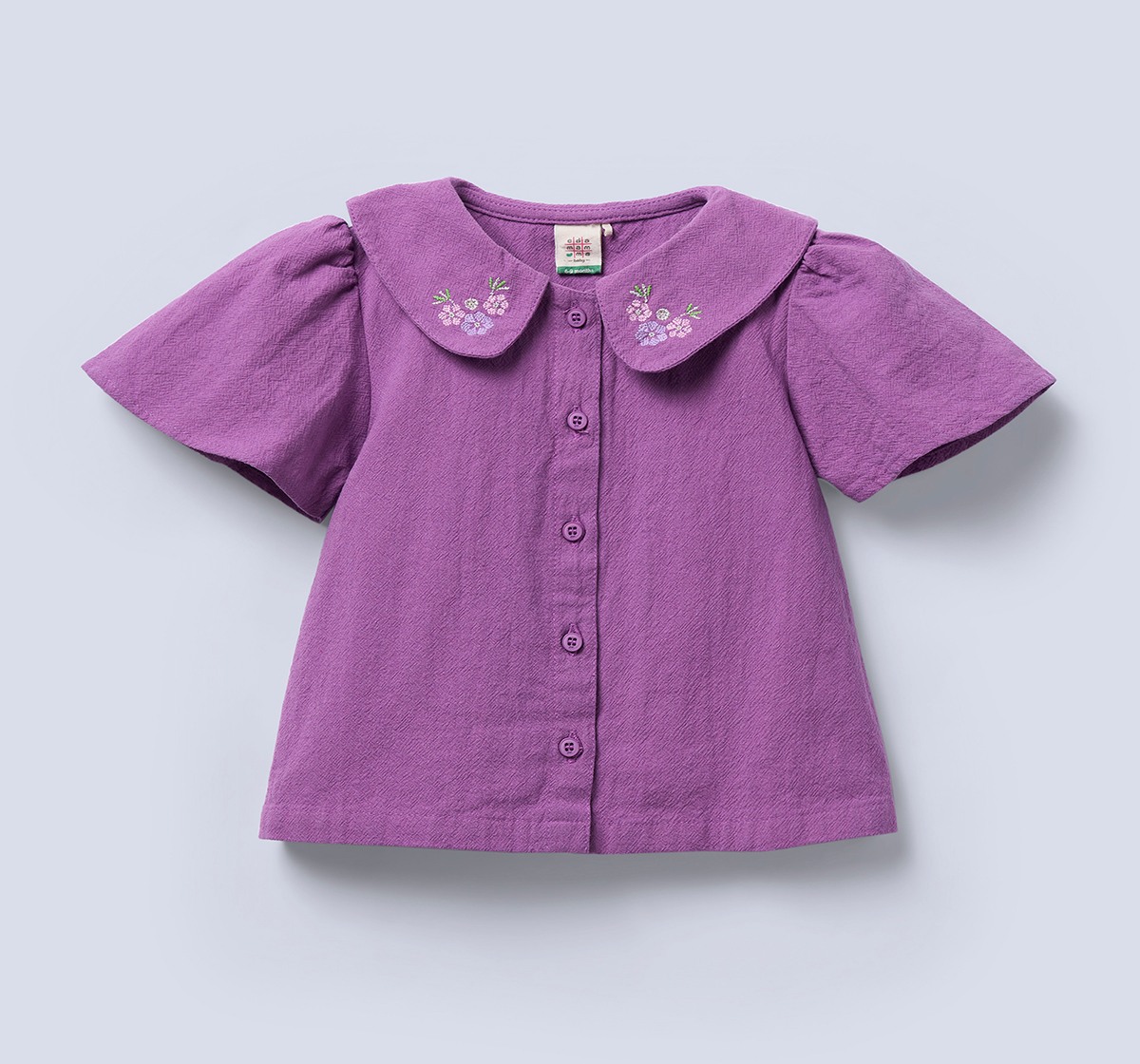 Ed-a-Mamma Infant Girls Set Purple