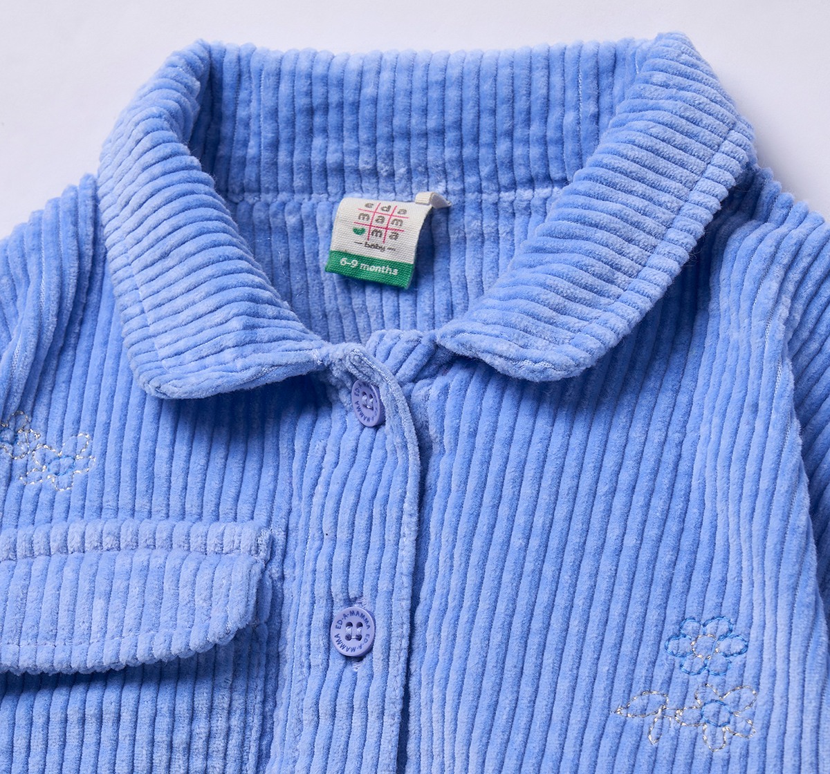 Ed-a-Mamma Infant Girls Set Blue