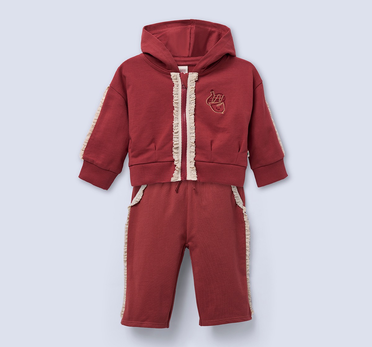 Ed-a-Mamma Infant Girls Set Brown