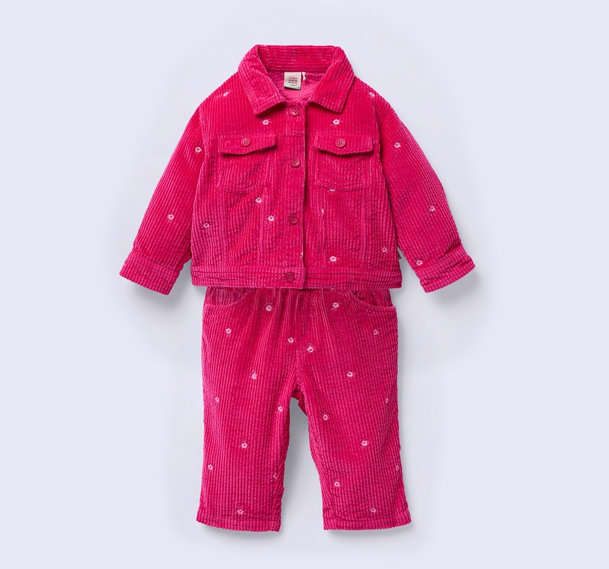 Ed-a-Mamma Infant Girls Set Pink