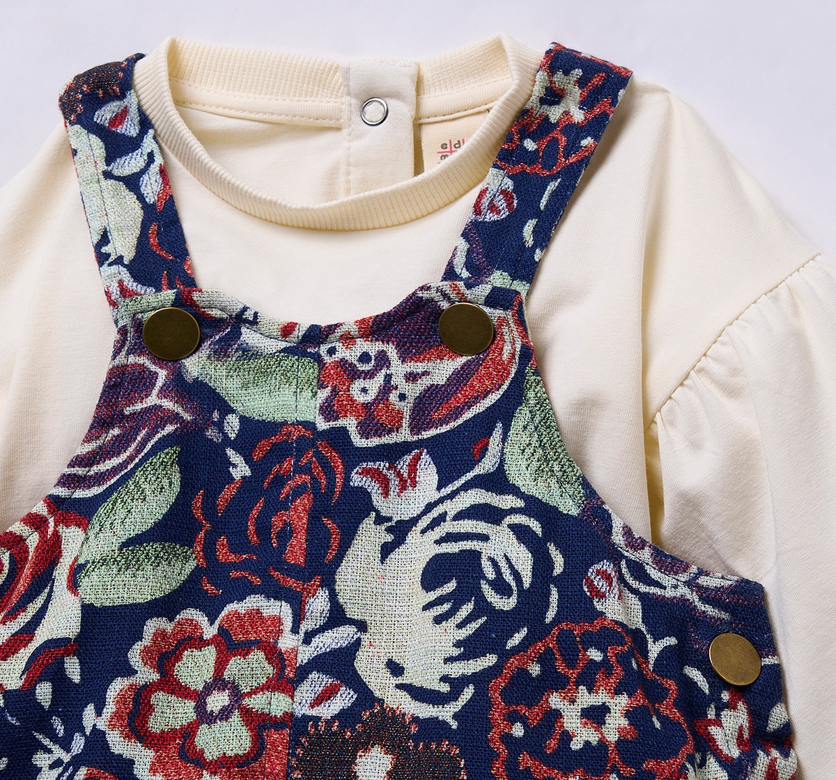 Ed-a-Mamma Infant Girls Dress Multicolor