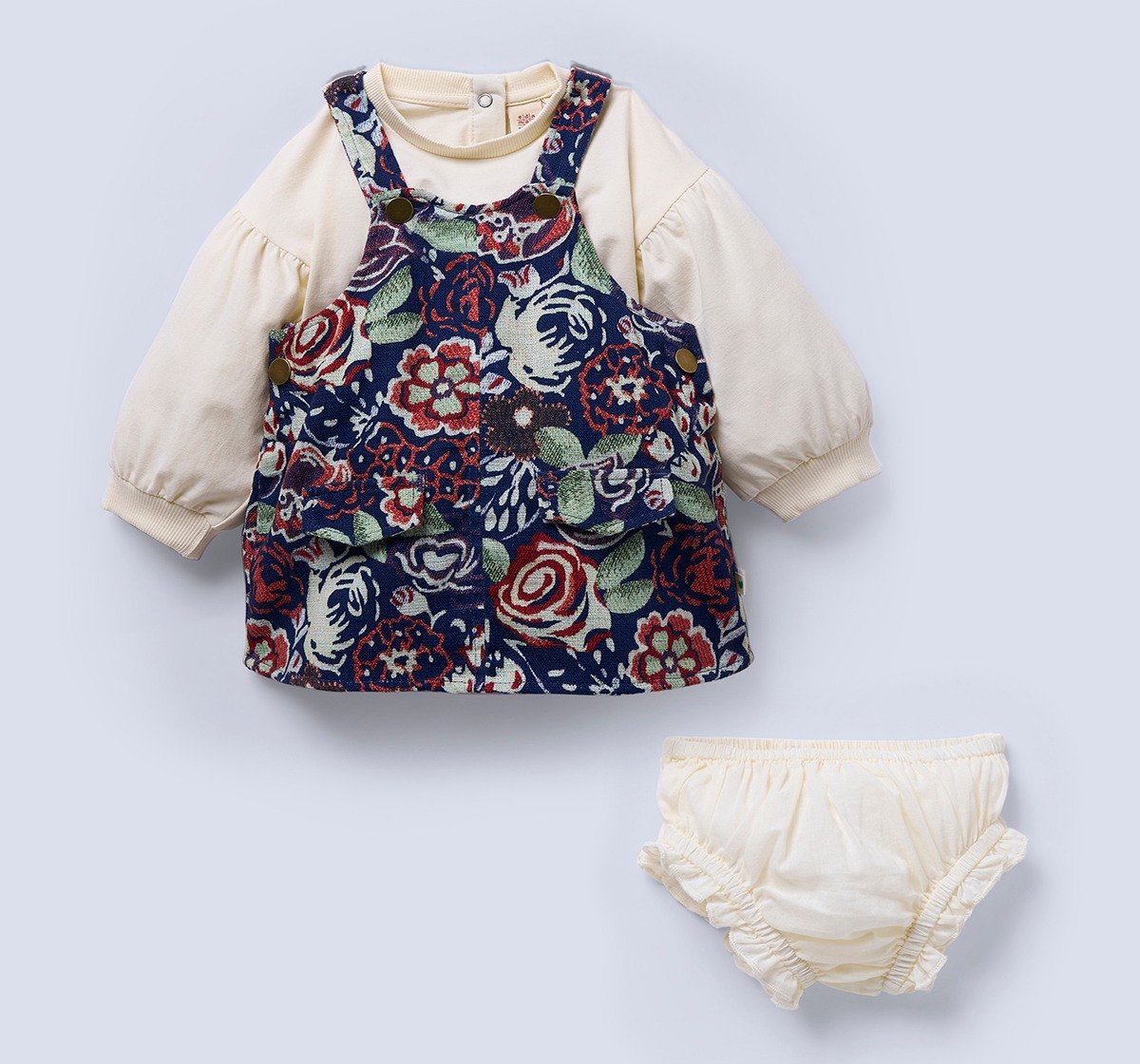 Ed-a-Mamma Infant Girls Dress Multicolor