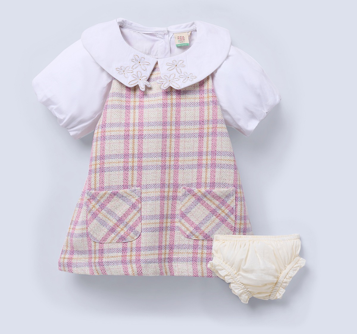 Ed-a-Mamma Infant Girls Dress Pink