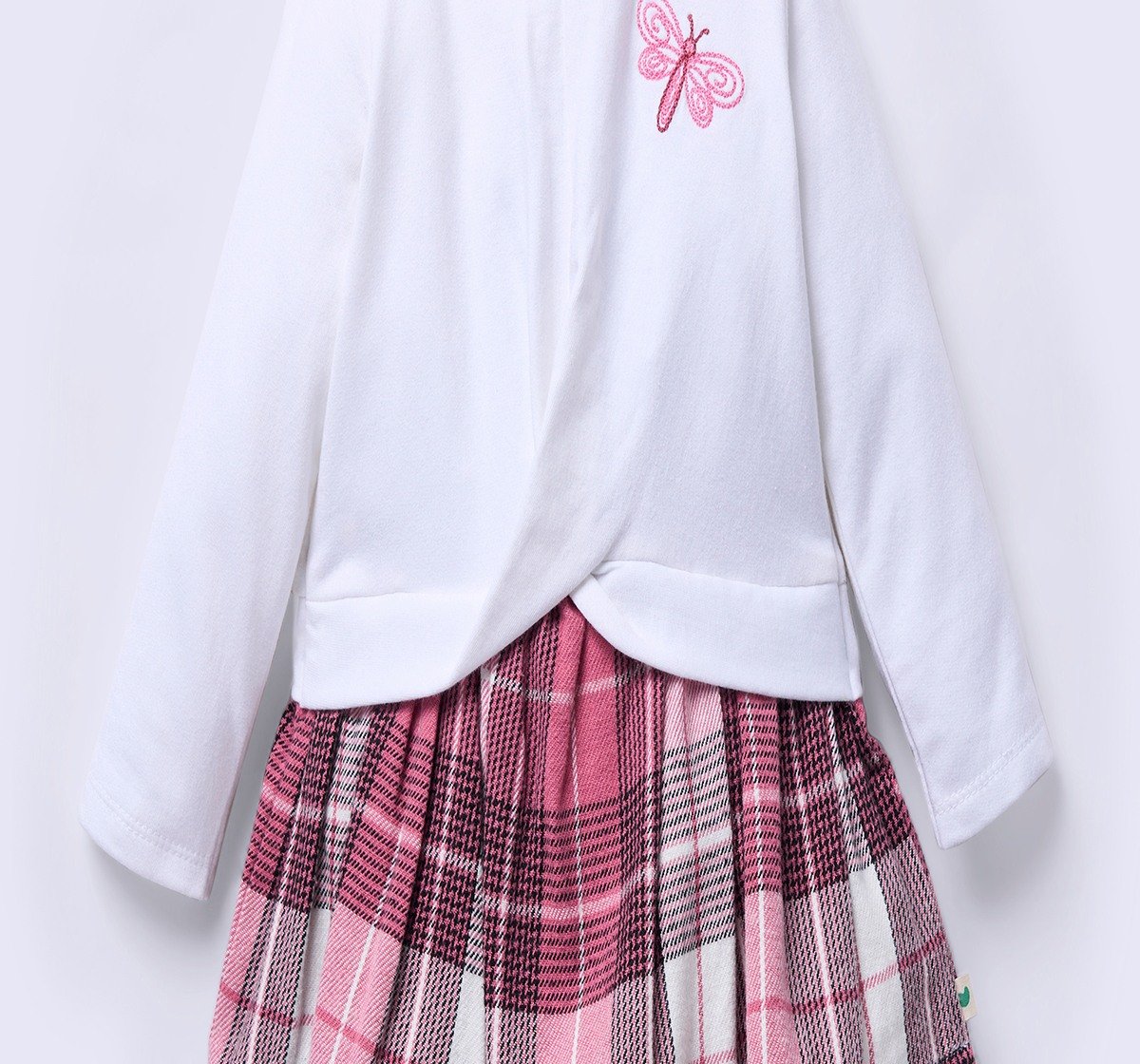 Ed-a-Mamma Infant Girls Dress Off White