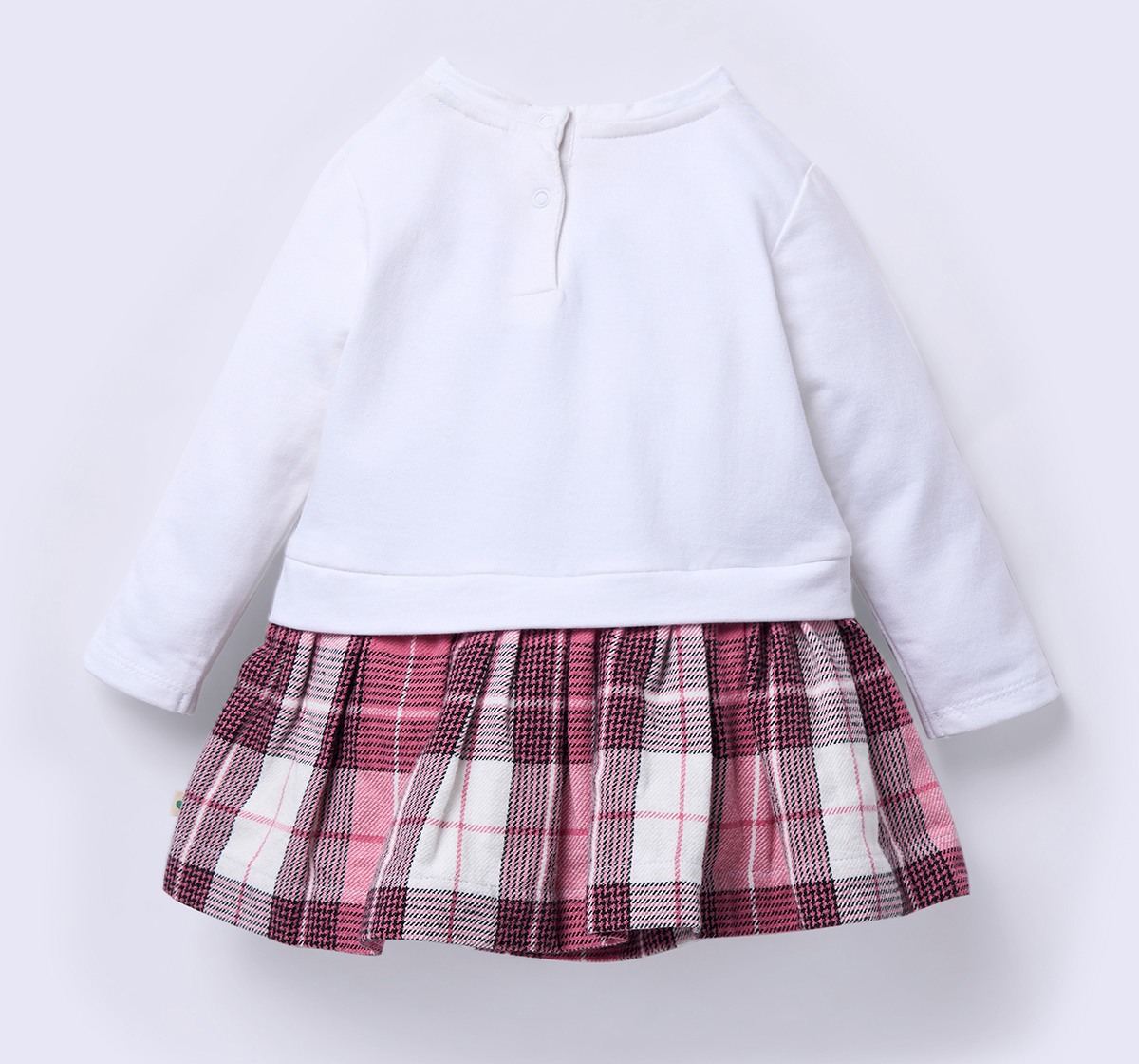 Ed-a-Mamma Infant Girls Dress Off White