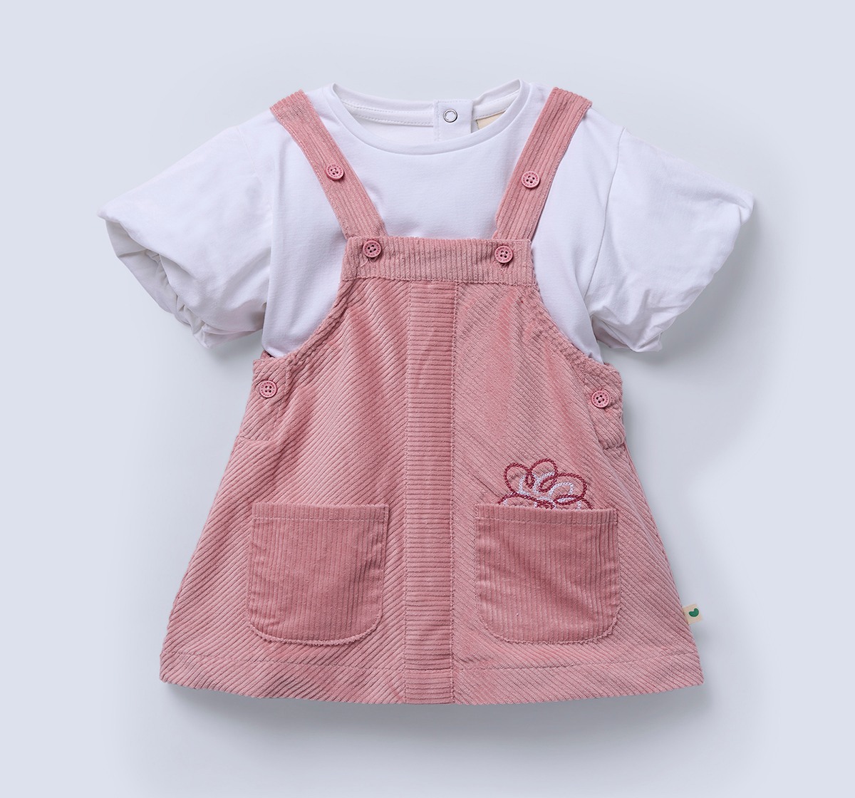 Ed-a-Mamma Infant Girls Dress Pink