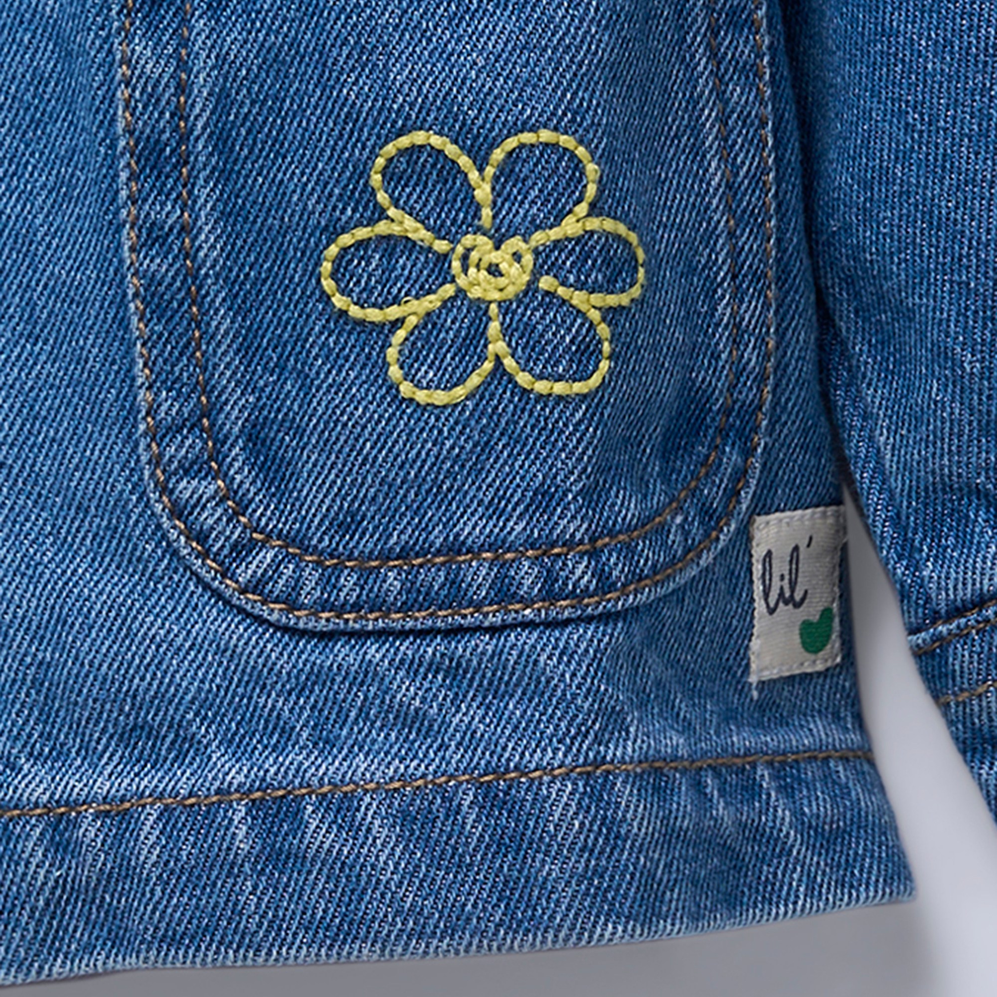 Ed-a-Mamma Infant Girls Jacket Blue