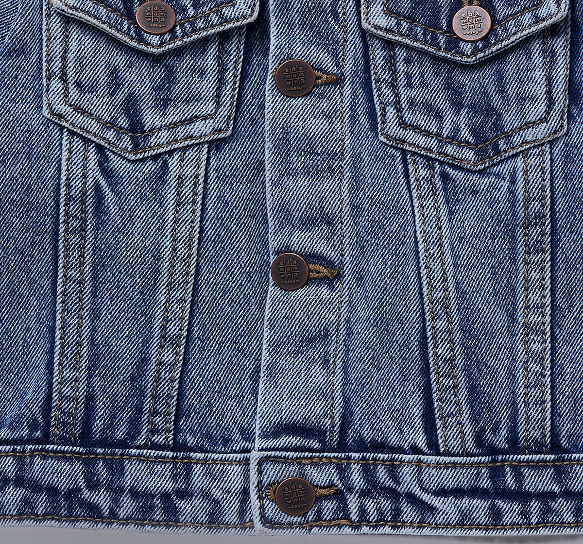 Ed-a-Mamma Infant Girls Jacket Blue