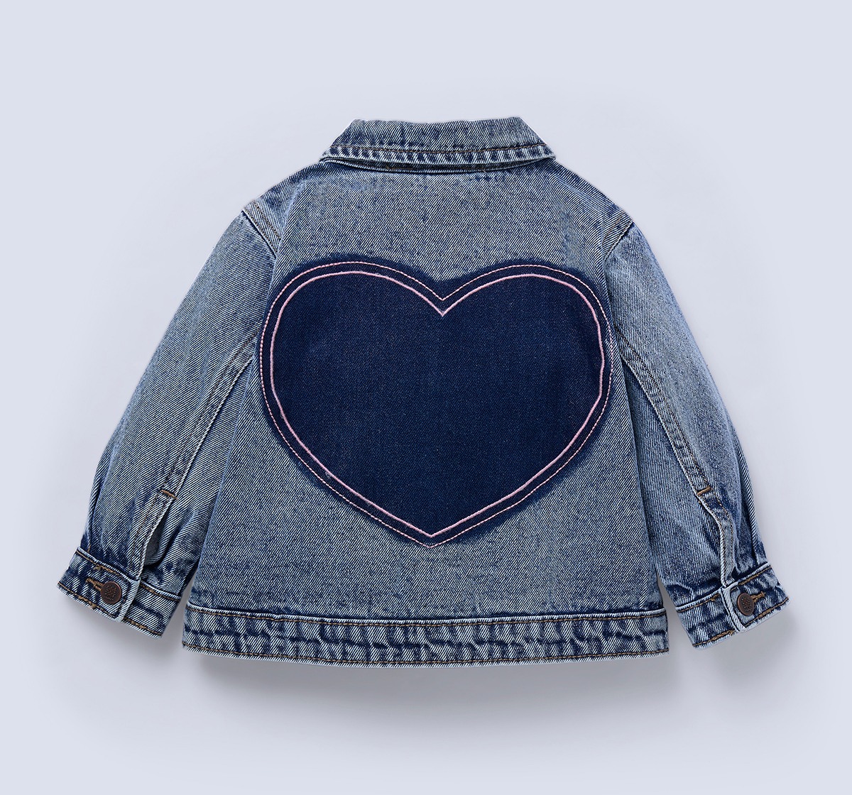 Ed-a-Mamma Infant Girls Jacket Blue