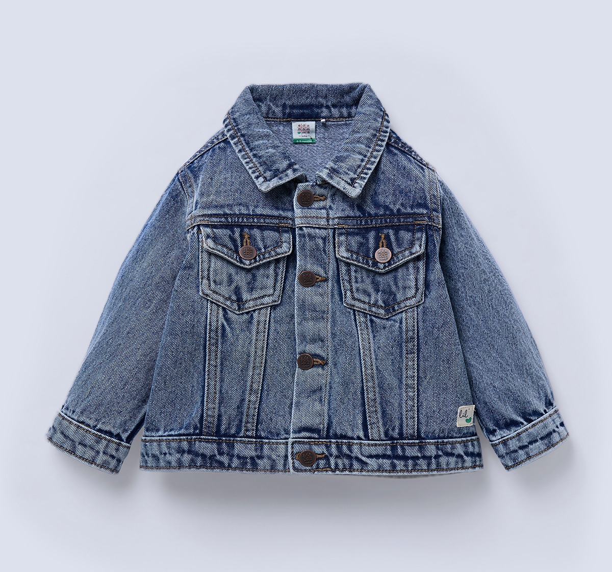 Ed-a-Mamma Infant Girls Jacket Blue