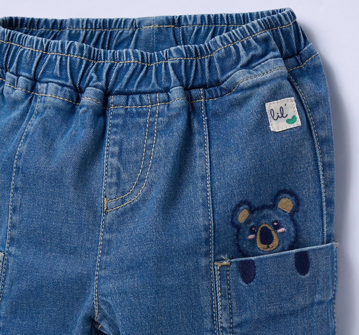 Ed-a-Mamma Infant Girls Jeans Blue
