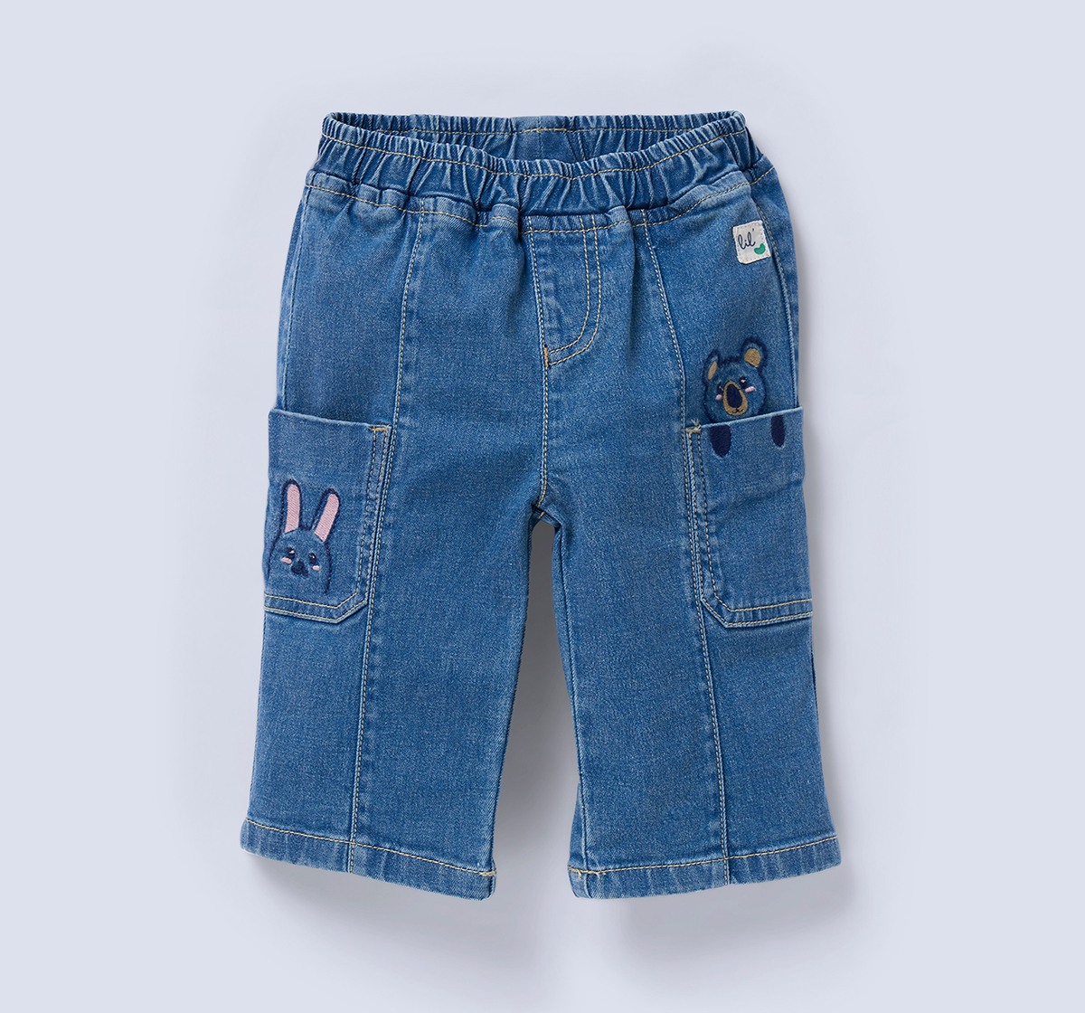 Ed-a-Mamma Infant Girls Jeans Blue