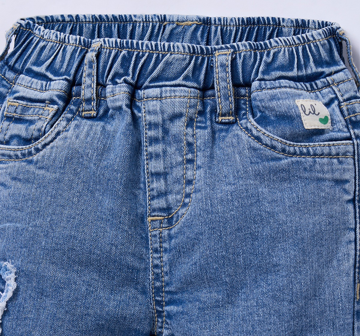 Ed-a-Mamma Infant Girls Jeans Blue