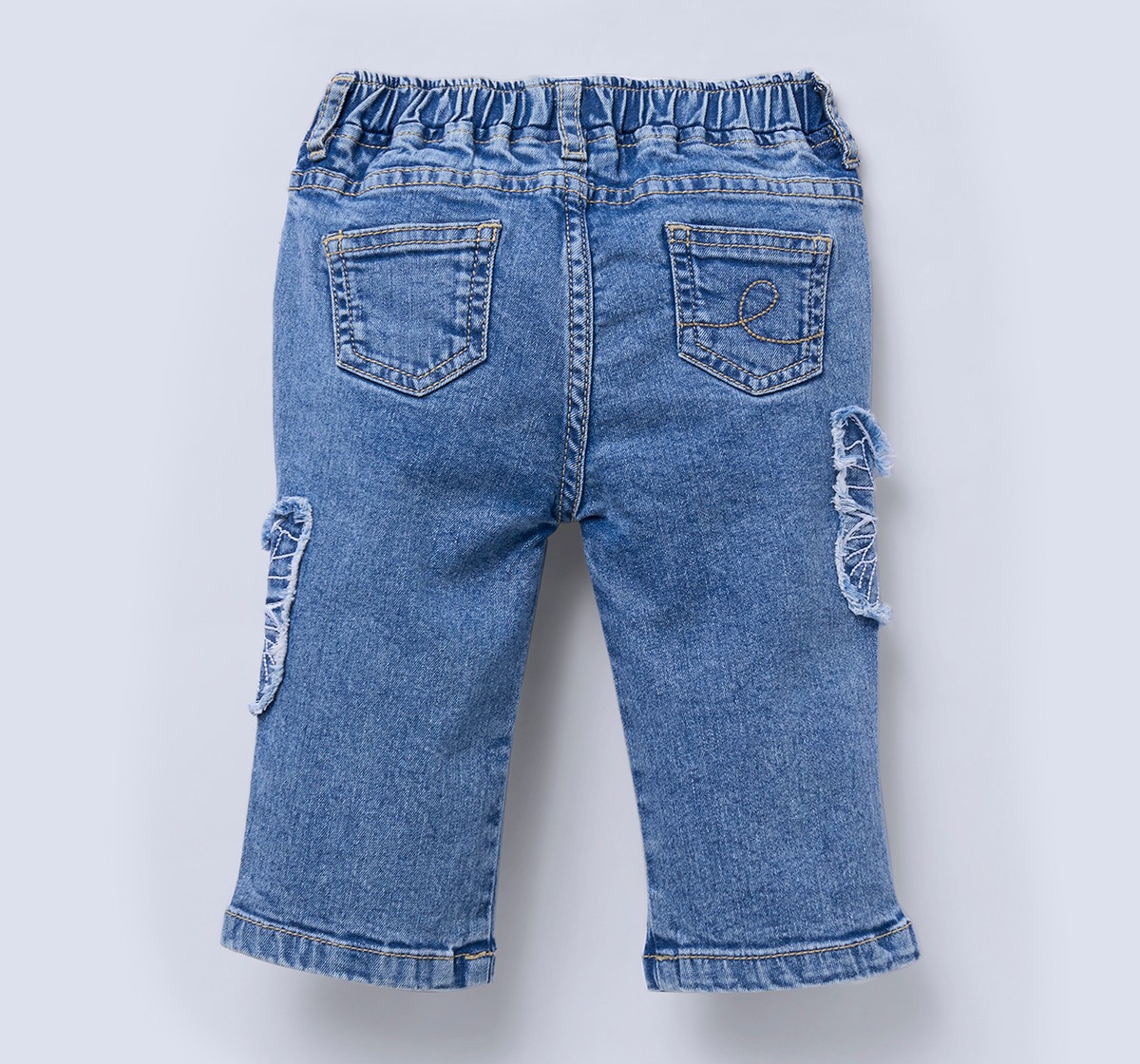 Ed-a-Mamma Infant Girls Jeans Blue