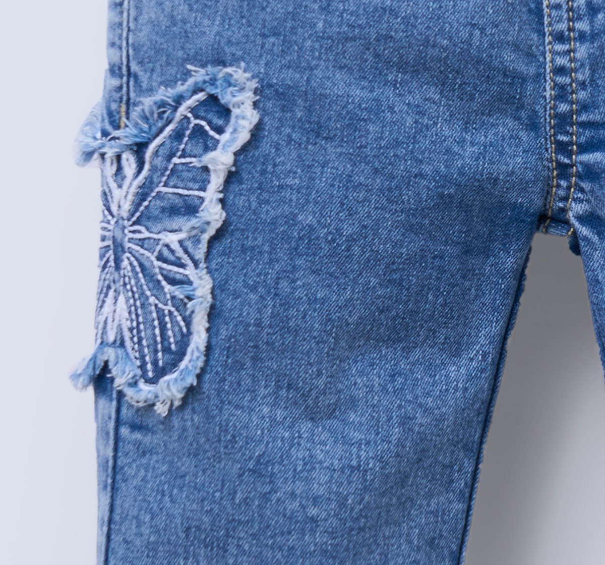 Ed-a-Mamma Infant Girls Jeans Blue