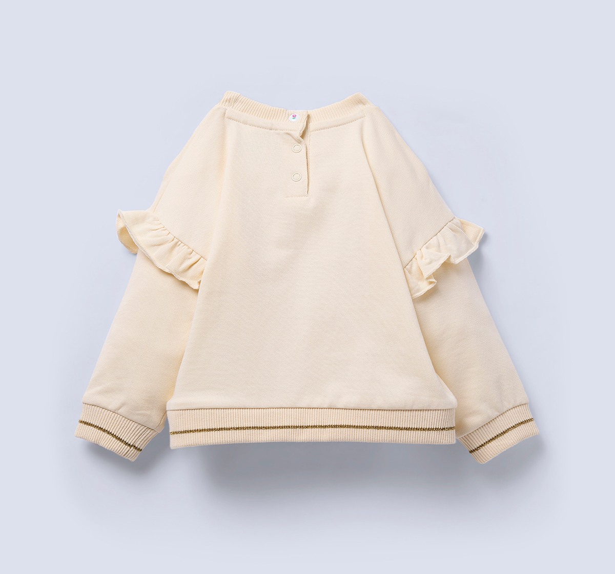 Ed-a-Mamma Infant Girls Sweatshirt Off White