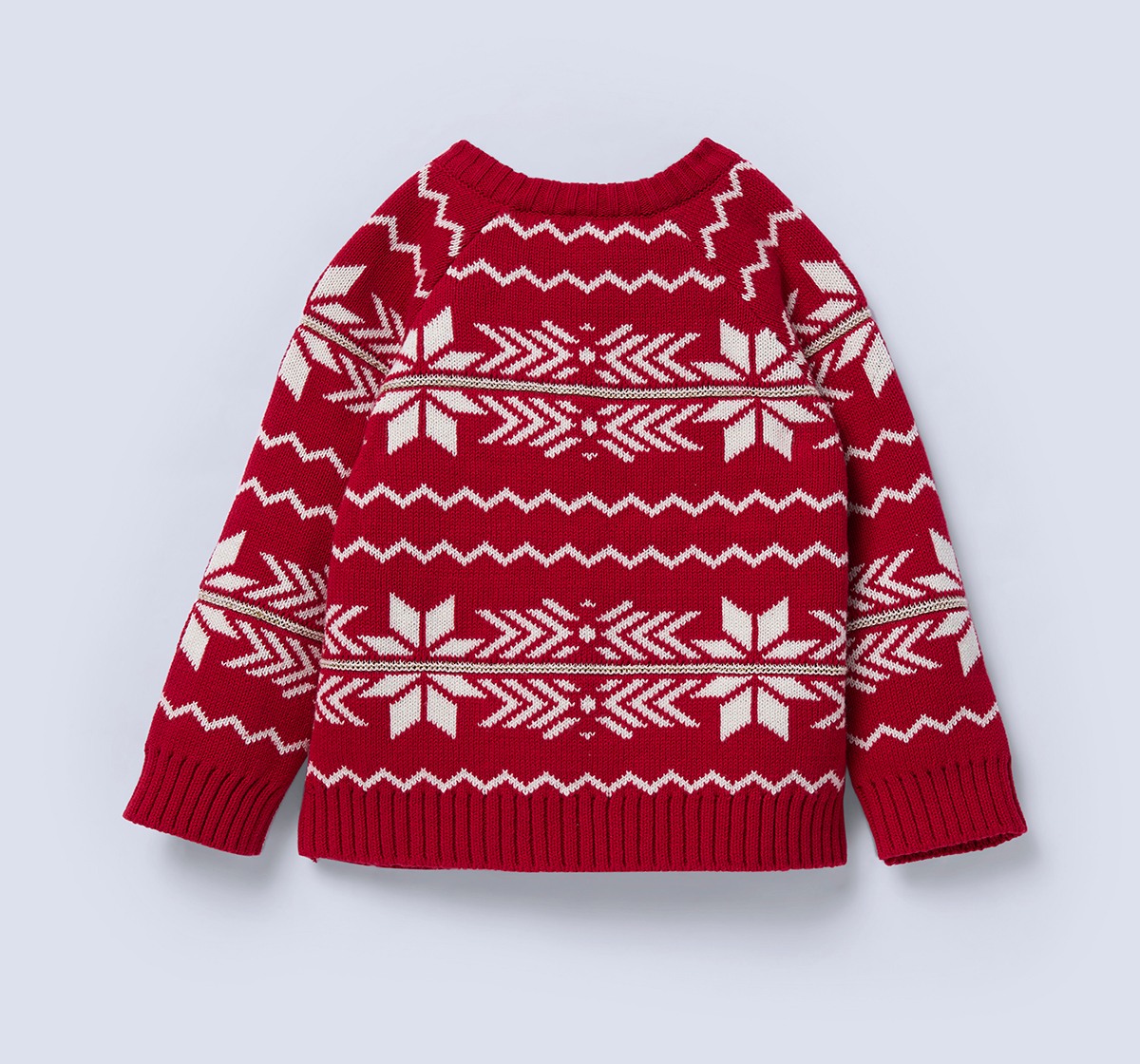 Ed-a-Mamma Infant Girls Sweater Red