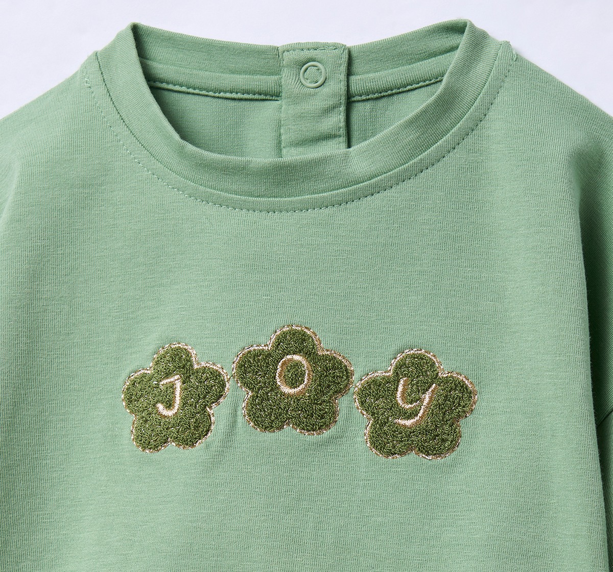 Ed-a-Mamma Infant Girls T-Shirt Green