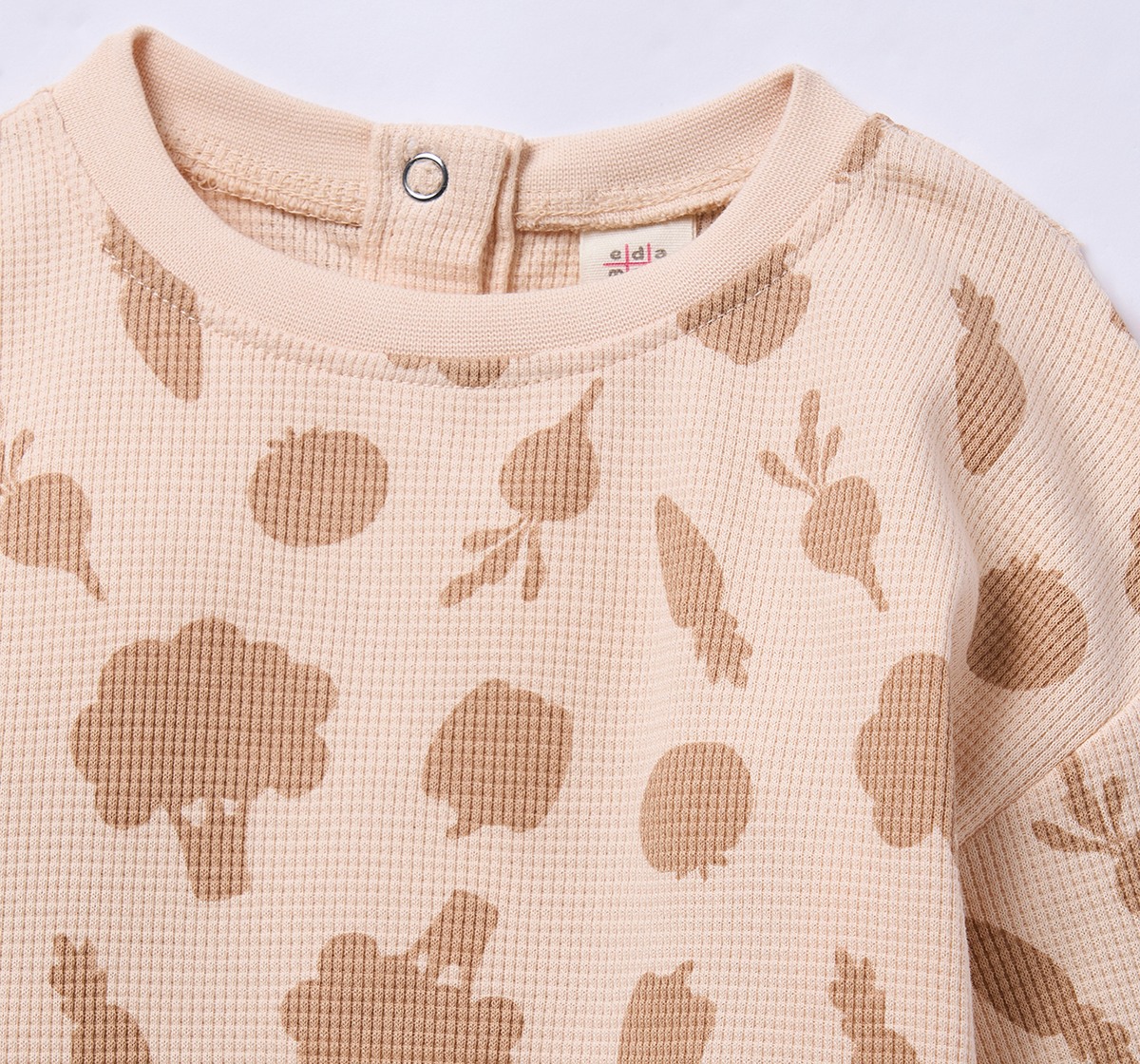 Ed-a-Mamma Infant Unisex Set Beige