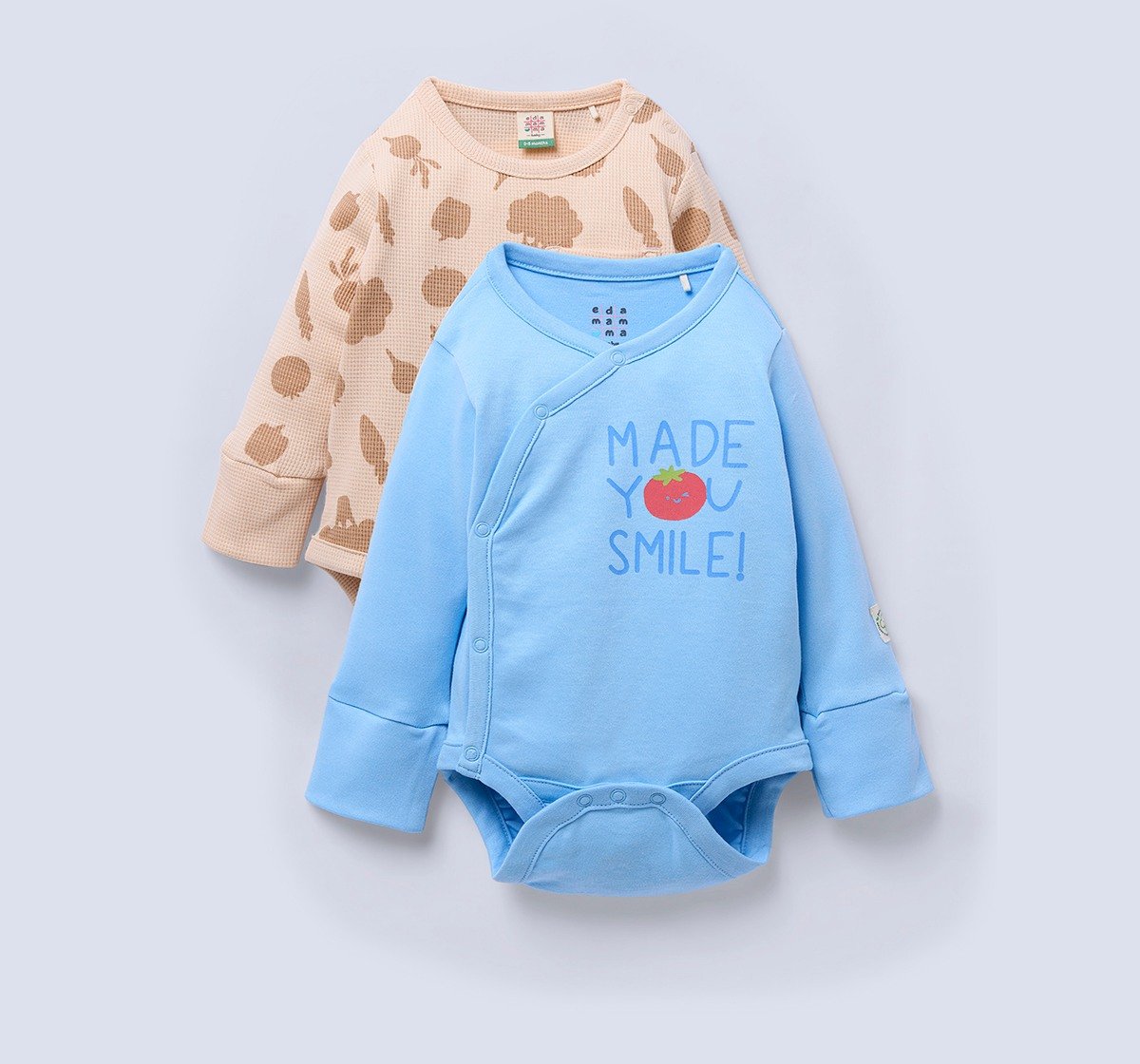 Ed-a-Mamma Infant Unisex Bodysuit Multicolor