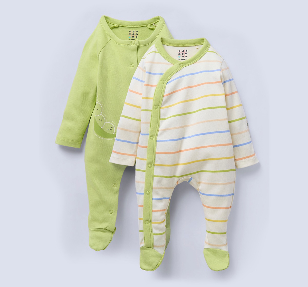Ed-a-Mamma Infant Unisex Sleepsuit Multicolor