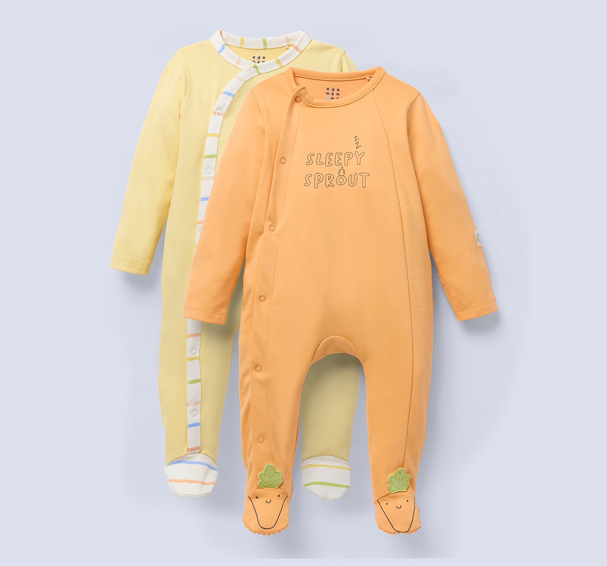 Ed-a-Mamma Infant Unisex Sleepsuit Multicolor