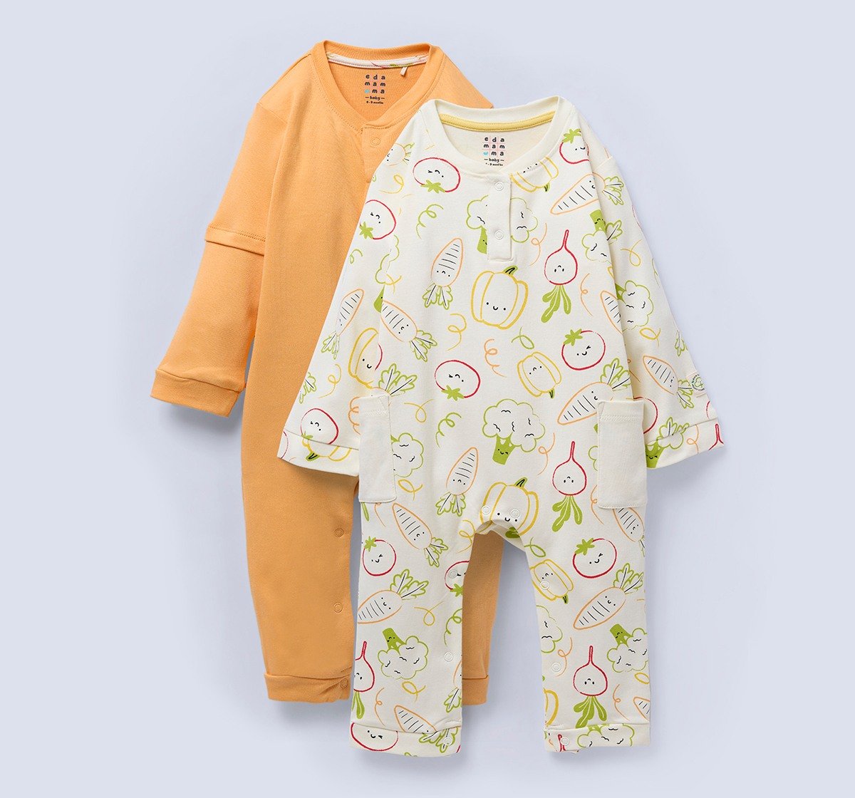 Ed-a-Mamma Infant Unisex Romper Multicolor