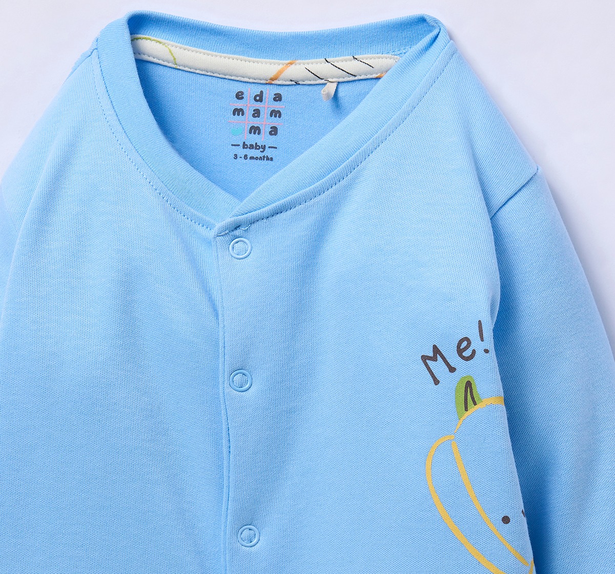 Ed-a-Mamma Infant Unisex Romper Multicolor