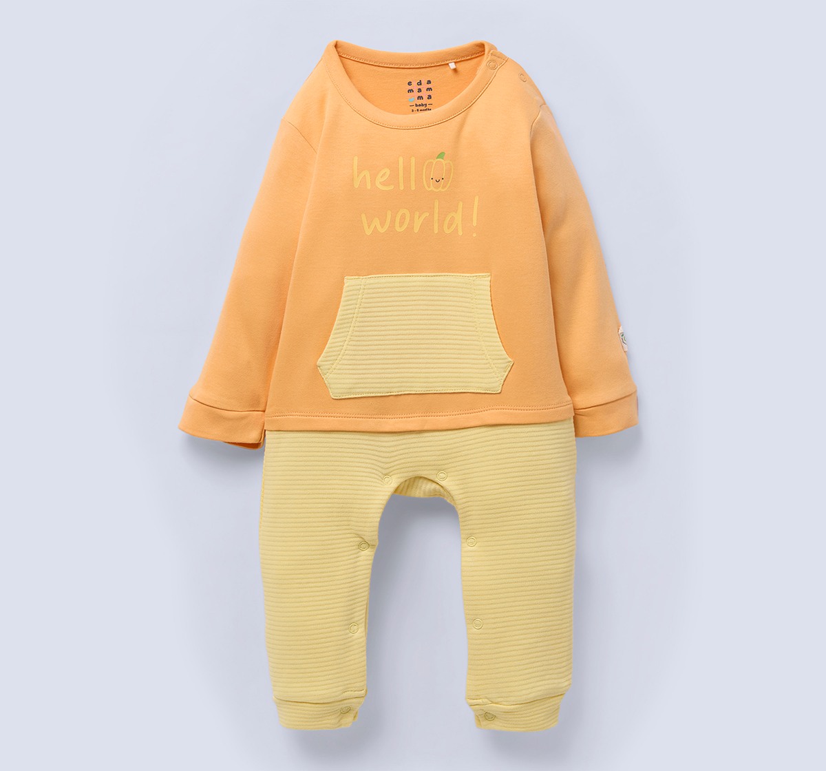 Ed-a-Mamma Infant Unisex Romper Multicolor