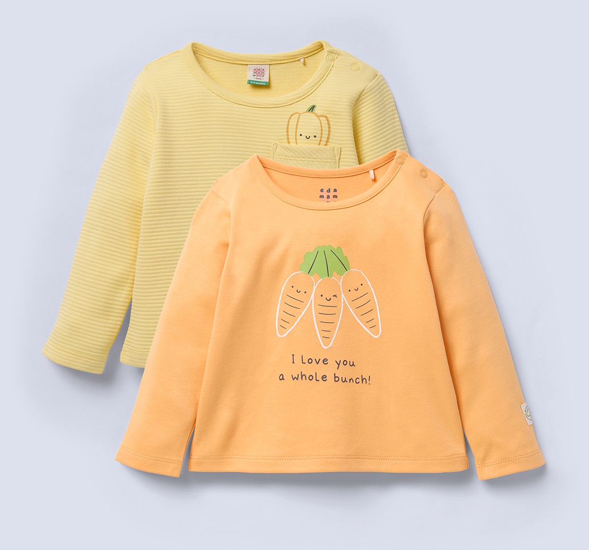 Ed-a-Mamma Infant Unisex T-Shirt Multicolor