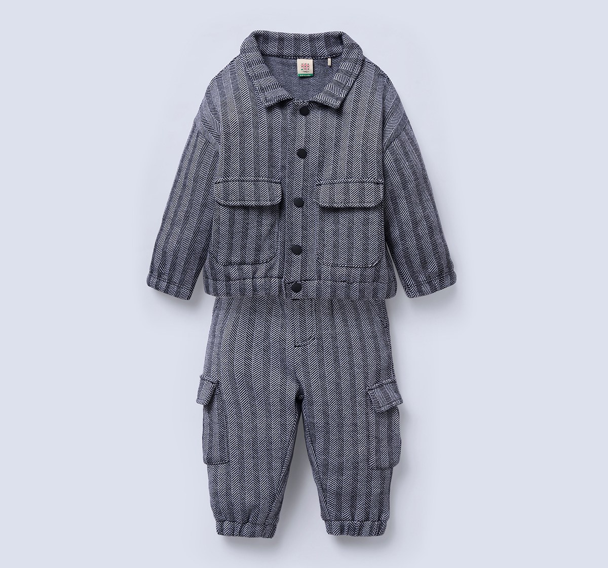 Ed-a-Mamma Infant Boys Set GREY