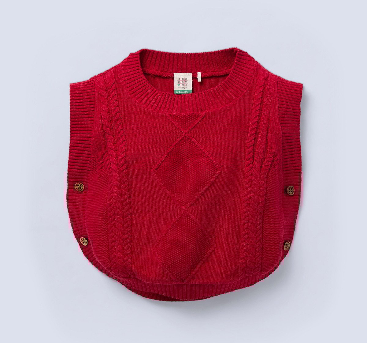 Ed-a-Mamma Infant Boys Shirt Red