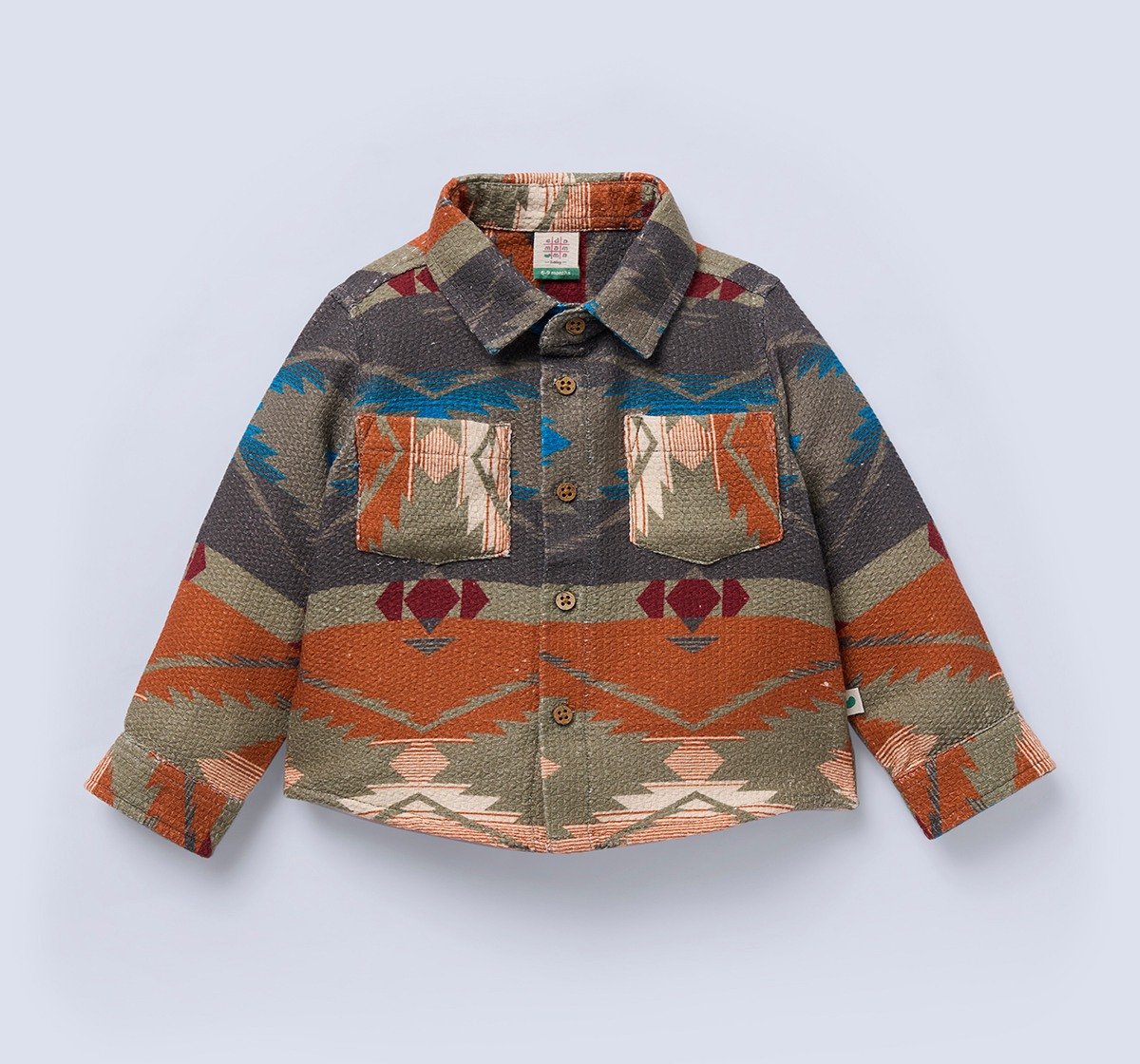 Ed-a-Mamma Infant Boys Shirt Multicolor