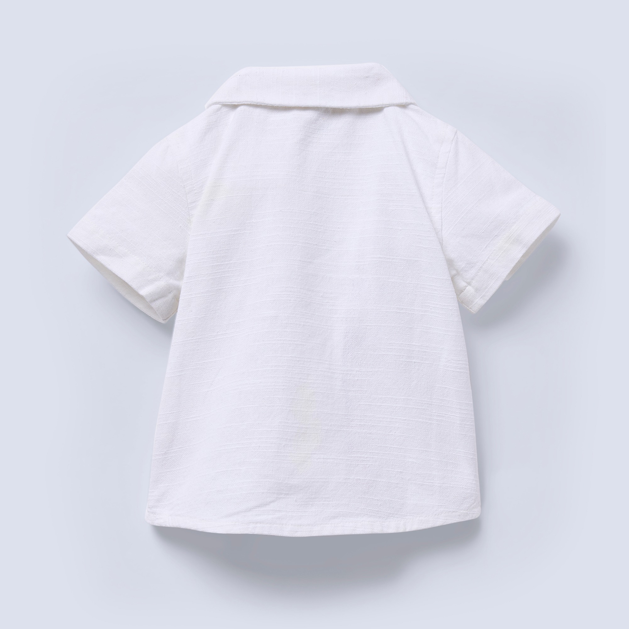 Ed-a-Mamma Infant Boys Shirt White